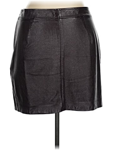 Leith Faux Leather Skirt (view 2)