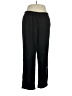 Rebecca Malone 100% Polyester Solid Black Track Pants Size XL - photo 1
