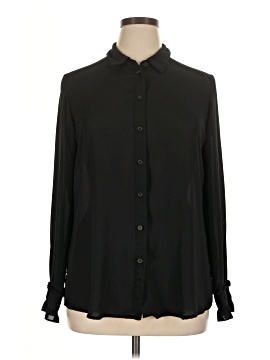 Who What Wear Long Sleeve Blouse