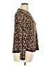 Chico's 100% Rayon Animal Print Brown Pullover Sweater Size XL (3) - photo 4