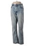 Zara Hearts Blue Jeans Size 6 - photo 1