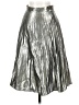 Gap Metallic Silver Formal Skirt Size 00 - photo 1