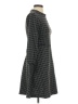 Ann Taylor Houndstooth Gray Casual Dress Size 2 (petite) - photo 4