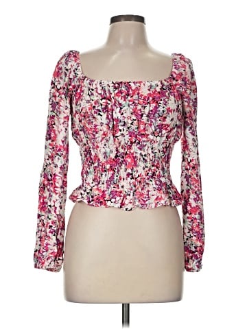 ASTR The Label Long Sleeve Blouse (view 1)