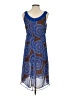 Tory Burch Graphic Blue Cocktail Dress Size 4 - photo 2