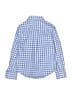 Johnnie-O Checkered-gingham Blue Long Sleeve Button-Down Shirt Size 4 - photo 2