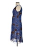 Tory Burch Graphic Blue Cocktail Dress Size 4 - photo 5