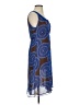 Tory Burch Graphic Blue Cocktail Dress Size 4 - photo 4
