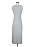 Assorted Brands Solid Gray Casual Dress Size S - photo 2