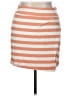 Athleta Stripes Orange Casual Skirt Size XL - photo 1