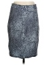 J. McLaughlin Print Blue Casual Skirt Size 2 - photo 2