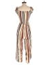 J for Justify Stripes Ivory Jumpsuit Size S - photo 2