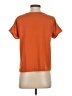 Shein Floral Orange Short Sleeve T-Shirt Size 4 - photo 2