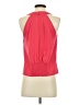 Unbranded 100% Polyester Red Sleeveless Blouse Size XS - photo 2