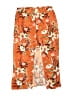 Unbranded Orange Silk Skirt Size L - photo 1