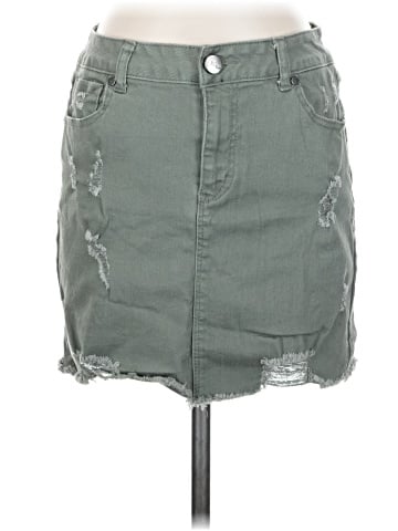 1822 Denim Denim Skirt (view 1)