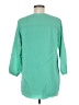 Amanda Uprichard 100% Silk Green Blouse Size M - photo 2