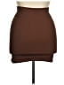 Unbranded Solid Brown Casual Skirt Size XL - photo 2