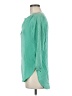 Amanda Uprichard 100% Silk Green Blouse Size M - photo 5