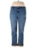 So Slimming by Chico's Hearts Blue Jeans Size 10 (tall) - photo 1