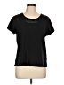 Croft & Barrow Black Short Sleeve Top Size L - photo 1