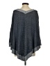 Splendid Gray Poncho Size XS - photo 2