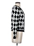 Shein Argyle Black Cardigan Size XS - photo 4