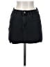 Unbranded Solid Black Denim Skirt Size S - photo 1