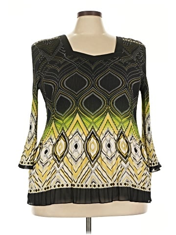DressBarn 3/4 Sleeve Top (view 1)