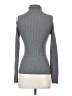 Theory Gray Long Sleeve Top Size S - photo 2