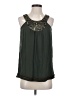 Sains 100% Viscose Green Tank Top Size S - photo 1