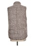 Thread & Supply 100% Polyester Gray Faux Fur Vest Size L - photo 2