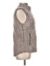 Thread & Supply 100% Polyester Gray Faux Fur Vest Size L - photo 4