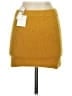 Flat White Yellow Wool Skirt Size XS - photo 2