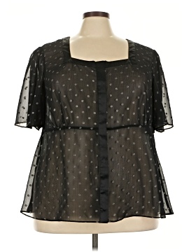 Lane Bryant Short Sleeve Blouse