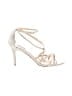 Badgley Mischka Metallic Silver Gold Sandals Size 8 - photo 1