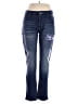 Lee Graphic Blue Jeans Size 16 - photo 1