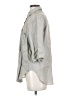 Zara Gray 3/4 Sleeve Button-Down Shirt Size S - photo 5