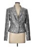 MICHAEL Michael Kors Metallic Silver Blazer Size 10 - photo 1