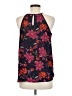 Papermoon 100% Polyester Black Sleeveless Blouse Size M - photo 2