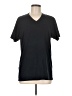 Assorted Brands Solid Black Short Sleeve T-Shirt Size M - photo 1
