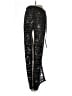 Assorted Brands 100% Polyester Hearts Black Casual Pants Size L - photo 4