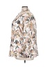 Tamara H. Print Ivory Long Sleeve Blouse Size 3X - photo 5