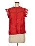 NANETTE Nanette Lepore 100% Polyester Red Sleeveless Blouse Size M - photo 1