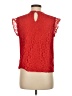 NANETTE Nanette Lepore 100% Polyester Red Sleeveless Blouse Size M - photo 2