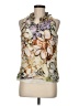 Etcetera Ivory Sleeveless Blouse Size 6 - photo 1