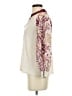 Tiny 100% Rayon Ivory 3/4 Sleeve Blouse Size S - photo 5