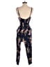 Old Navy 100% Rayon Floral Blue Jumpsuit Size XS - photo 2