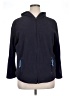 Amanda Smith Blue Zip Up Hoodie Size XL - photo 1