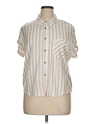Moa Moa Short Sleeve Blouse (view 1)